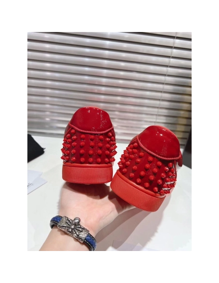 Christian Louboutin Louis Junior P Pik Pik Strass Sneakers,Christian Louboutin Sneakers