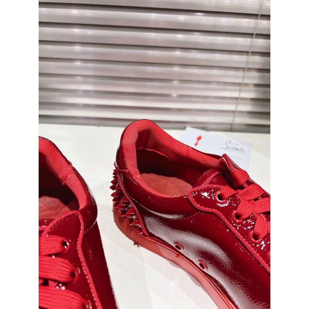 Christian Louboutin Louis Junior P Pik Pik Strass Sneakers,Christian Louboutin Sneakers