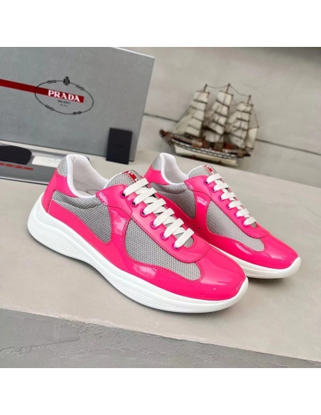 Prada Americas Cup biker fabric sneakers,PRADA SNEAKER
