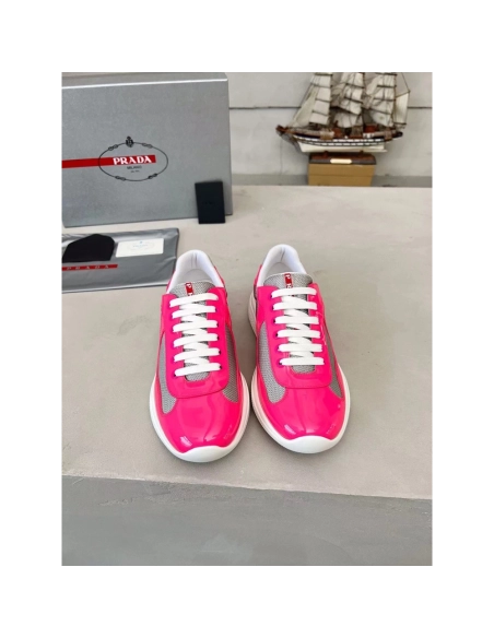 Prada Americas Cup biker fabric sneakers,PRADA SNEAKER