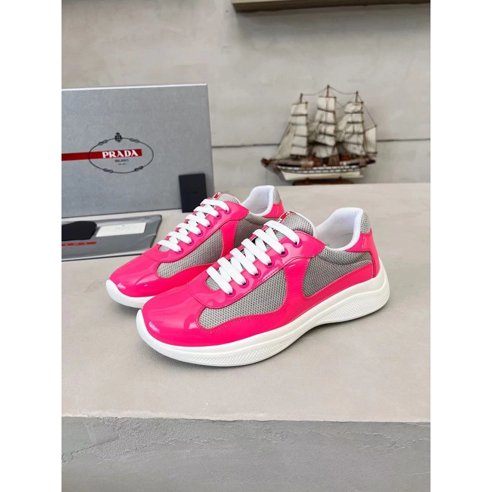Prada Americas Cup biker fabric sneakers,PRADA SNEAKER