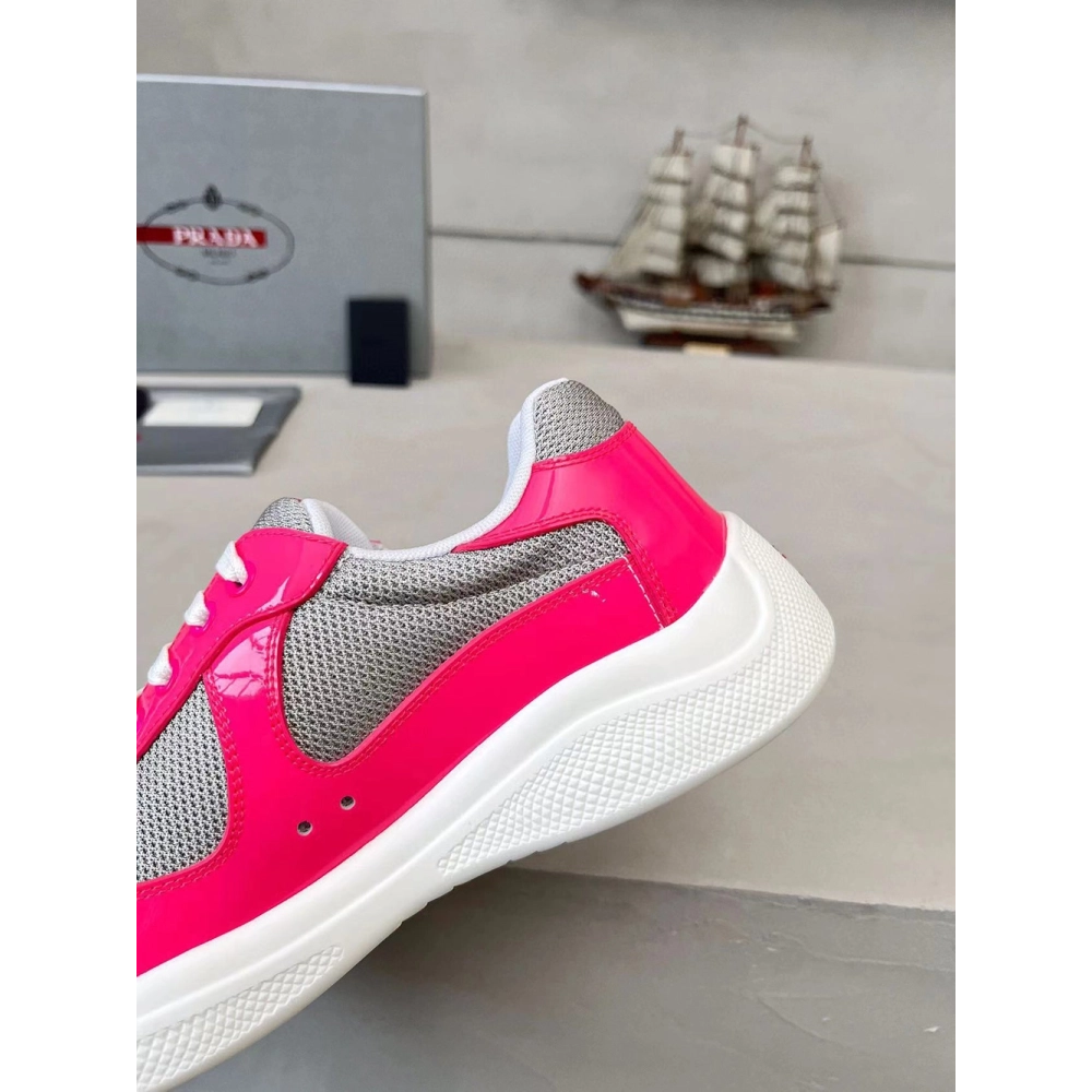 Prada Americas Cup biker fabric sneakers,PRADA SNEAKER