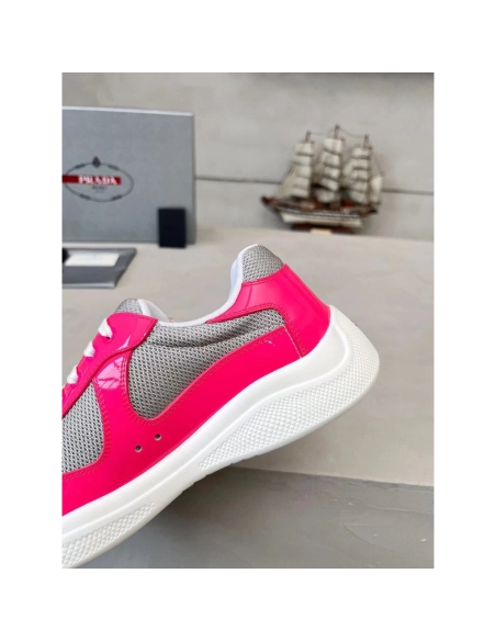 Prada Americas Cup biker fabric sneakers,PRADA SNEAKER
