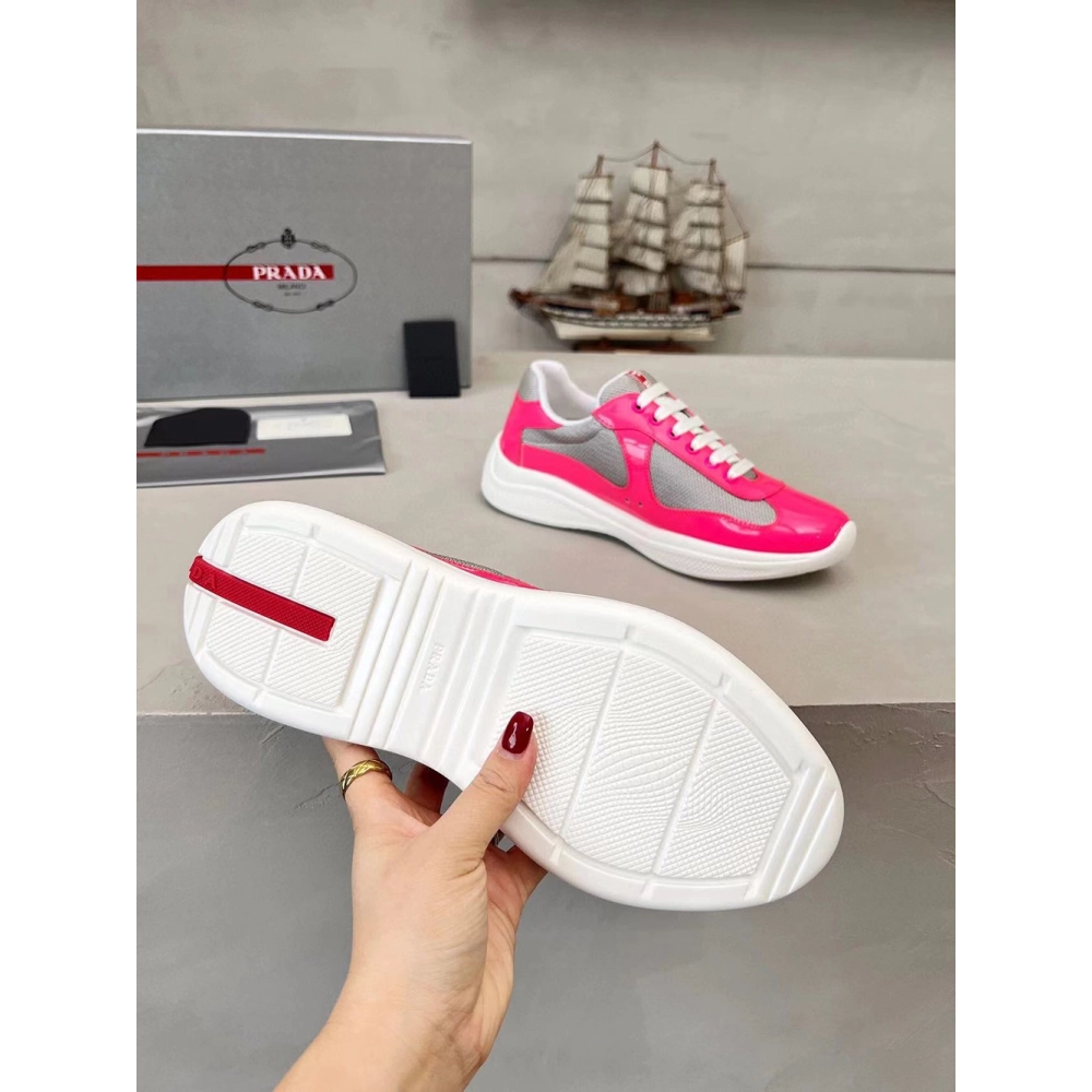 Prada Americas Cup biker fabric sneakers,PRADA SNEAKER