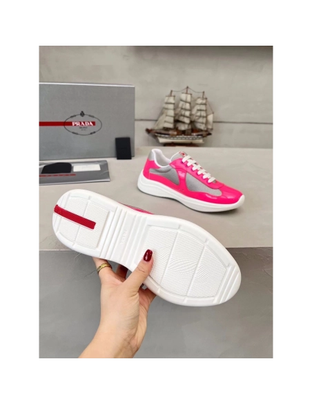 Prada Americas Cup biker fabric sneakers,PRADA SNEAKER