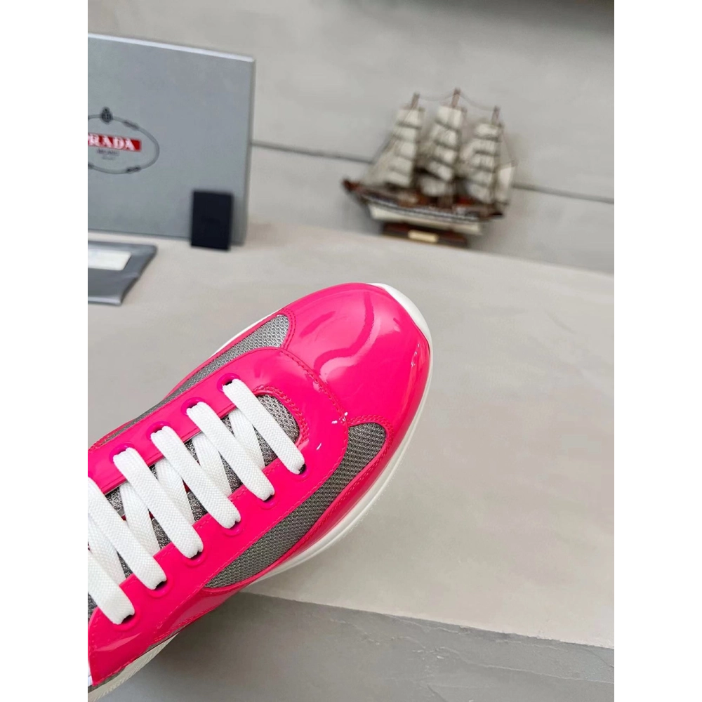 Prada Americas Cup biker fabric sneakers,PRADA SNEAKER