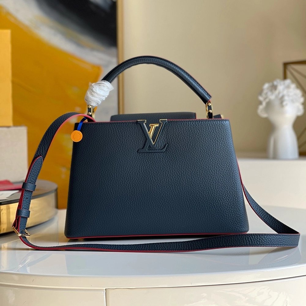 Louis Vuitton Capucines MM Bags M43934 31*21*11cm,Louis Vuitton Bags