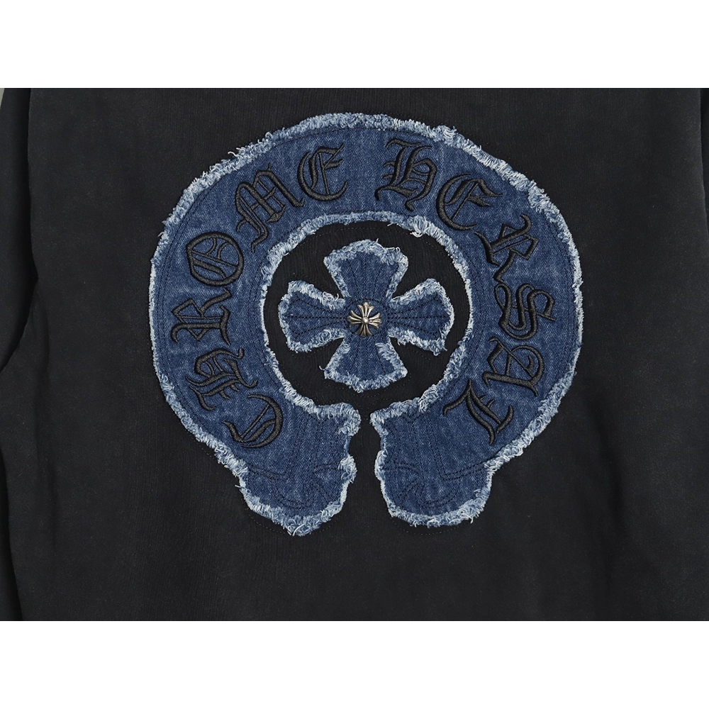 Chrome Hearts Patch Embroidered Long Sleeve T-Shirt,Chrome Hearts