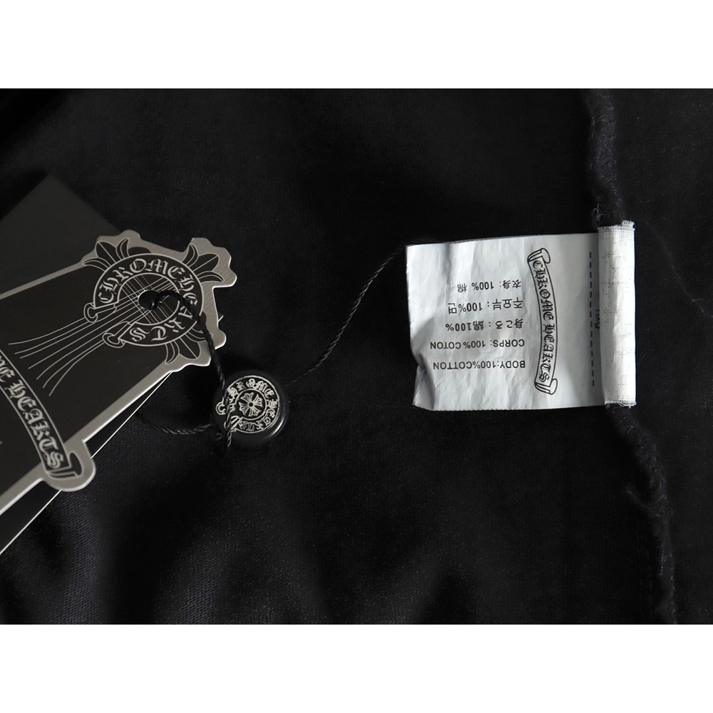 Chrome Hearts Patch Embroidered Long Sleeve T-Shirt,Chrome Hearts