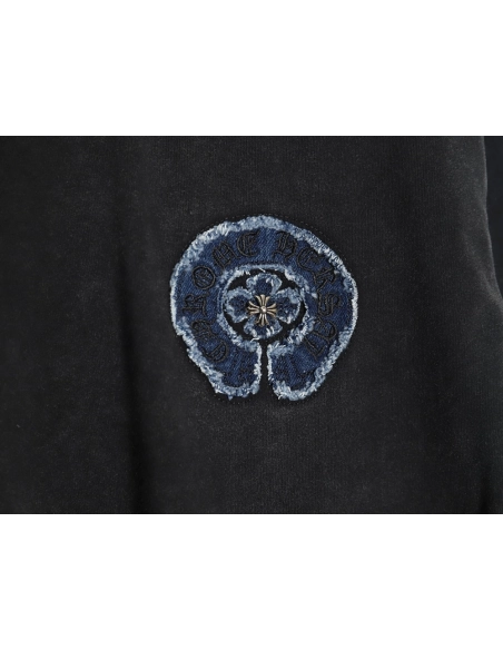 Chrome Hearts Patch Embroidered Long Sleeve T-Shirt,Chrome Hearts