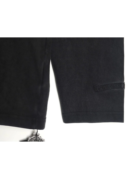 Chrome Hearts Patch Embroidered Long Sleeve T-Shirt,Chrome Hearts