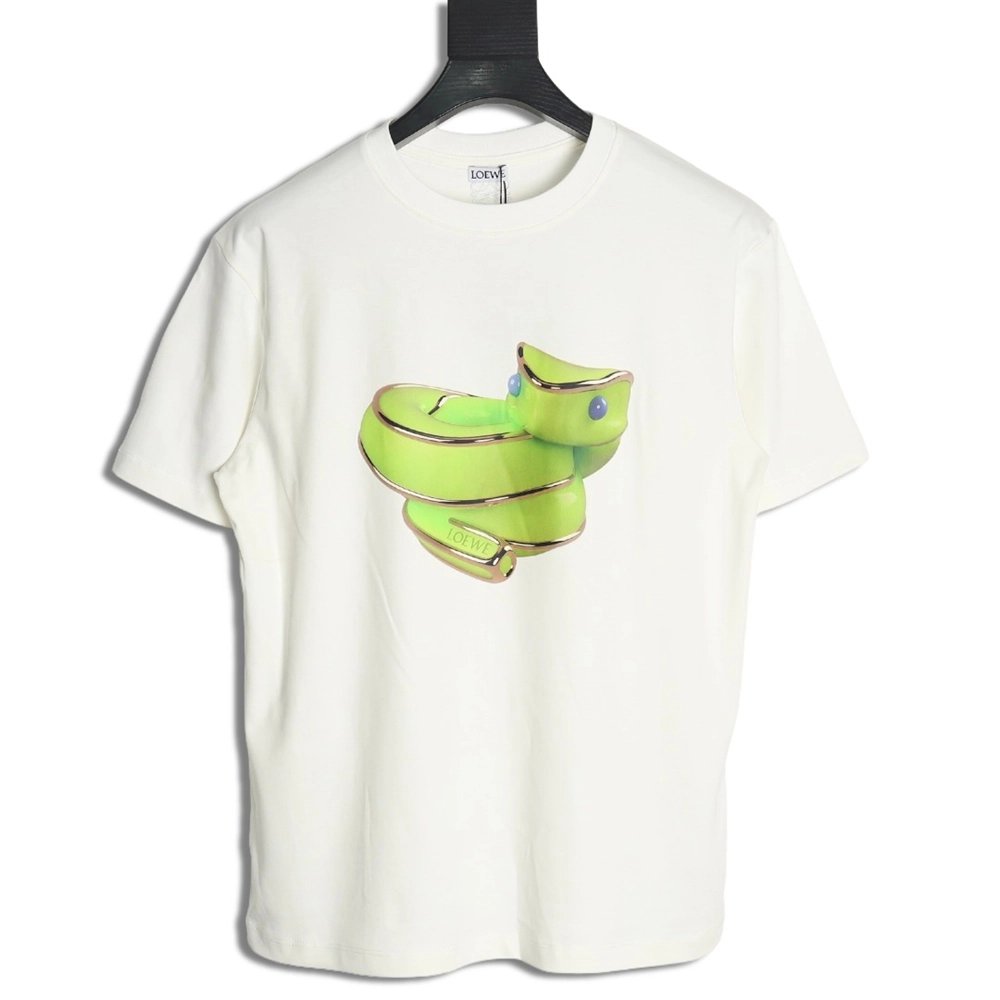 Loewe Limited Edition Snake Short Sleeve T-Shirt,Chrome Hearts