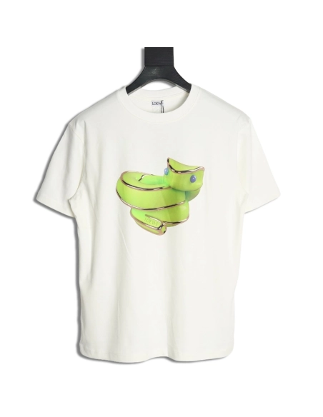 Loewe Limited Edition Snake Short Sleeve T-Shirt,Chrome Hearts