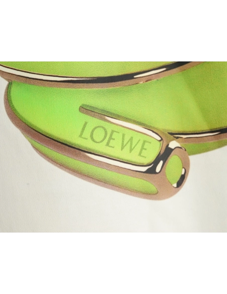 Loewe Limited Edition Snake Short Sleeve T-Shirt,Chrome Hearts