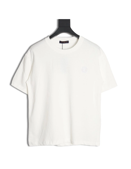 Louis Vuitton round logo short-sleeved T-shirt,Louis Vuitton