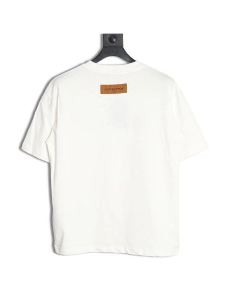 Louis Vuitton round logo short-sleeved T-shirt,Louis Vuitton