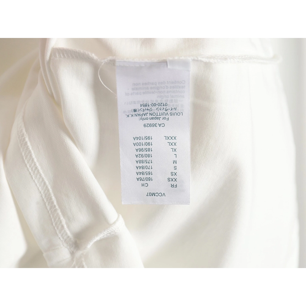 Louis Vuitton round logo short-sleeved T-shirt,Louis Vuitton