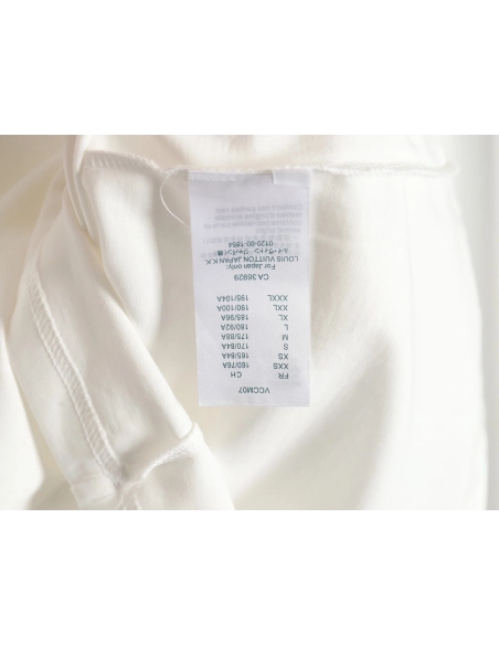 Louis Vuitton round logo short-sleeved T-shirt,Louis Vuitton