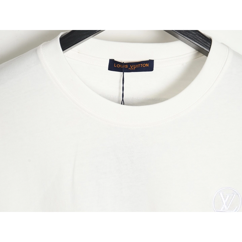 Louis Vuitton round logo short-sleeved T-shirt,Louis Vuitton