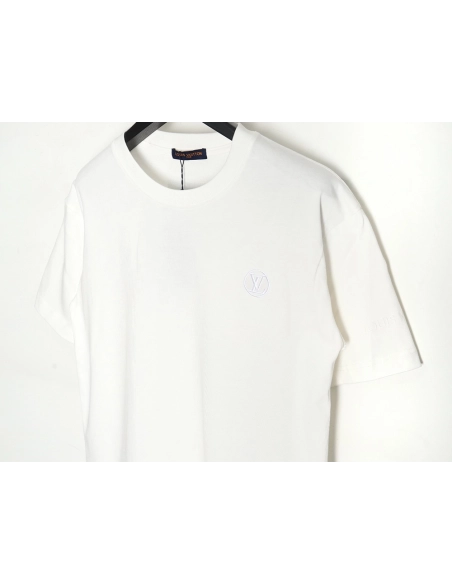 Louis Vuitton round logo short-sleeved T-shirt,Louis Vuitton