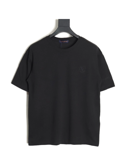 Louis Vuitton round logo short-sleeved T-shirt TSK1,Louis Vuitton