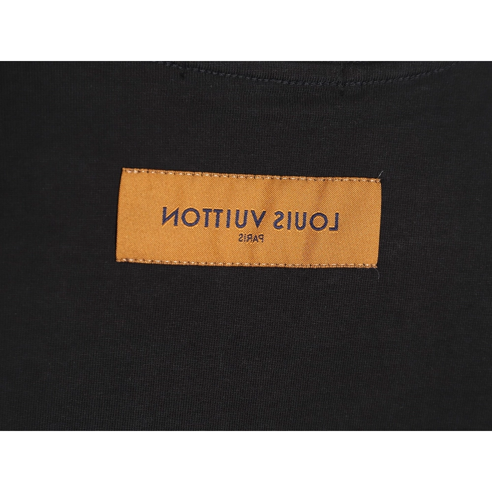 Louis Vuitton round logo short-sleeved T-shirt TSK1,Louis Vuitton