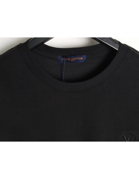 Louis Vuitton round logo short-sleeved T-shirt TSK1,Louis Vuitton