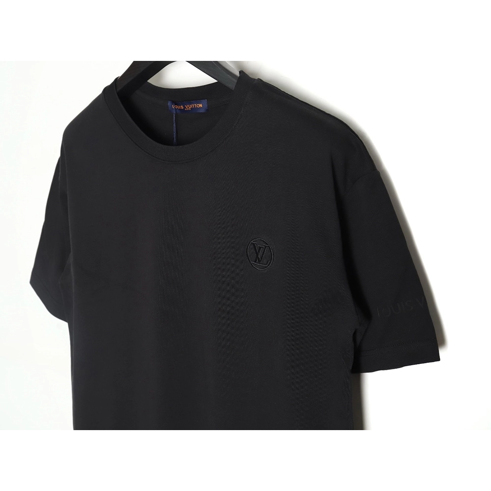 Louis Vuitton round logo short-sleeved T-shirt TSK1,Louis Vuitton