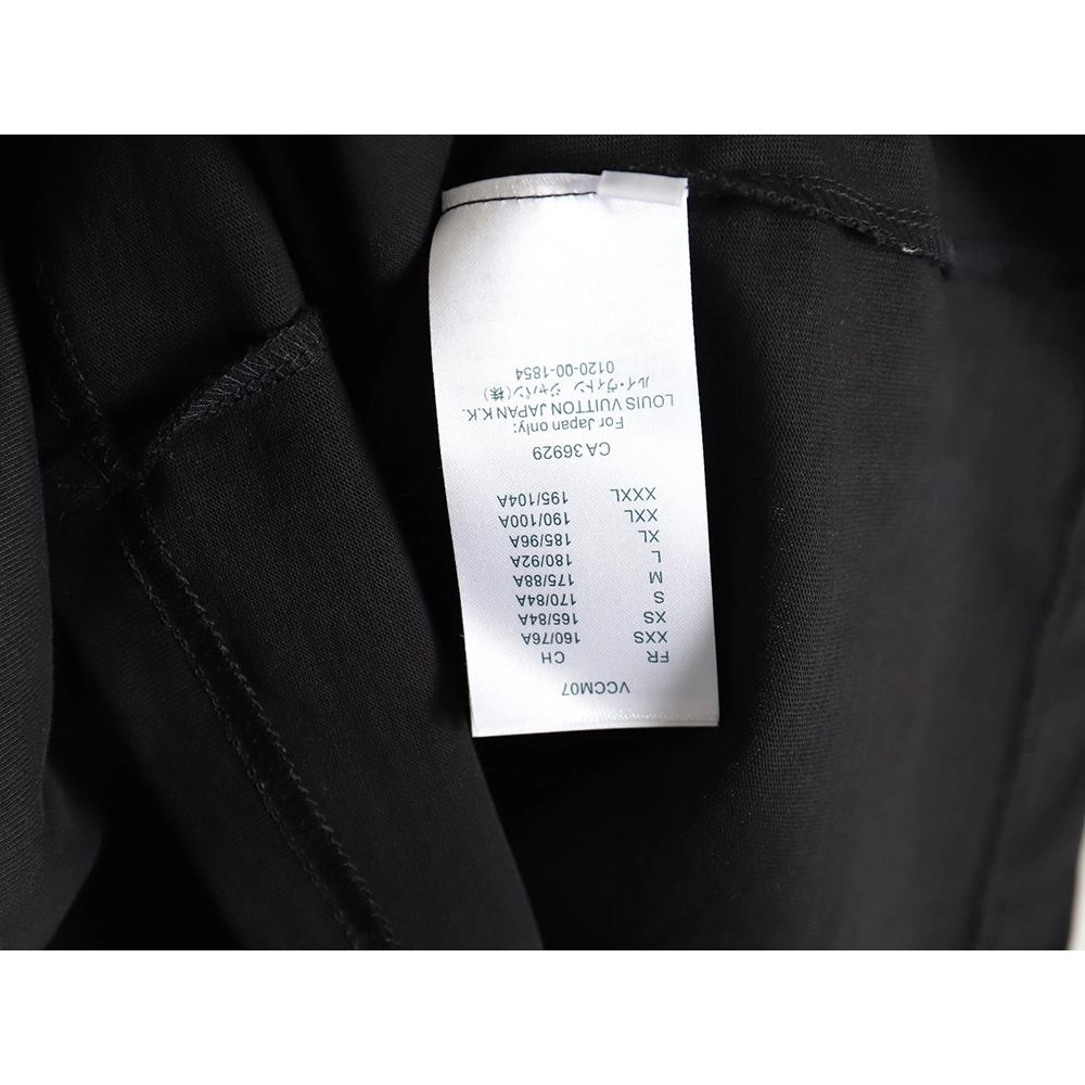 Louis Vuitton round logo short-sleeved T-shirt TSK1,Louis Vuitton