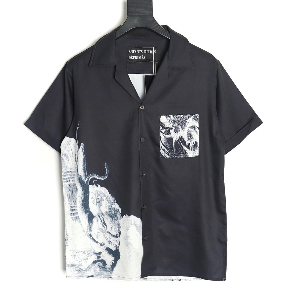 Enfants Riches D¨¦prim¨¦s printed short-sleeved shirt TSK1,ENFANTS RICHES DEPRIMES