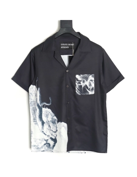 Enfants Riches D¨¦prim¨¦s printed short-sleeved shirt TSK1,ENFANTS RICHES DEPRIMES