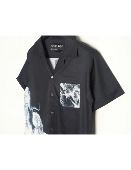 Enfants Riches D¨¦prim¨¦s printed short-sleeved shirt TSK1,ENFANTS RICHES DEPRIMES