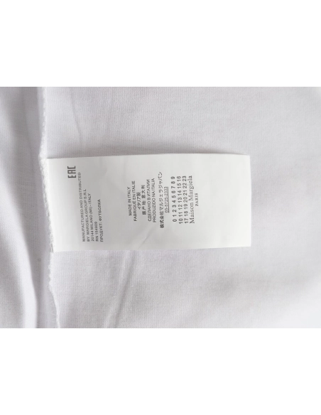 Maison Margiela square logo digital print short-sleeved T-shirt,MAISON MARGIELA