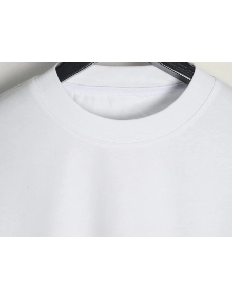 Maison Margiela square logo digital print short-sleeved T-shirt,MAISON MARGIELA