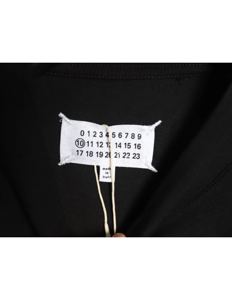 Maison Margiela square logo digital print short-sleeved T-shirt TSK1,MAISON MARGIELA