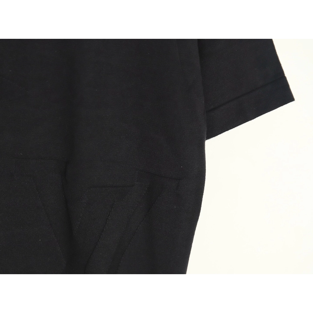 Louis Vuitton floral jacquard knit short-sleeved T-shirt,Louis Vuitton