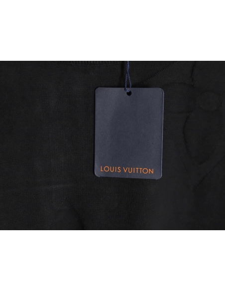 Louis Vuitton floral jacquard knit short-sleeved T-shirt,Louis Vuitton