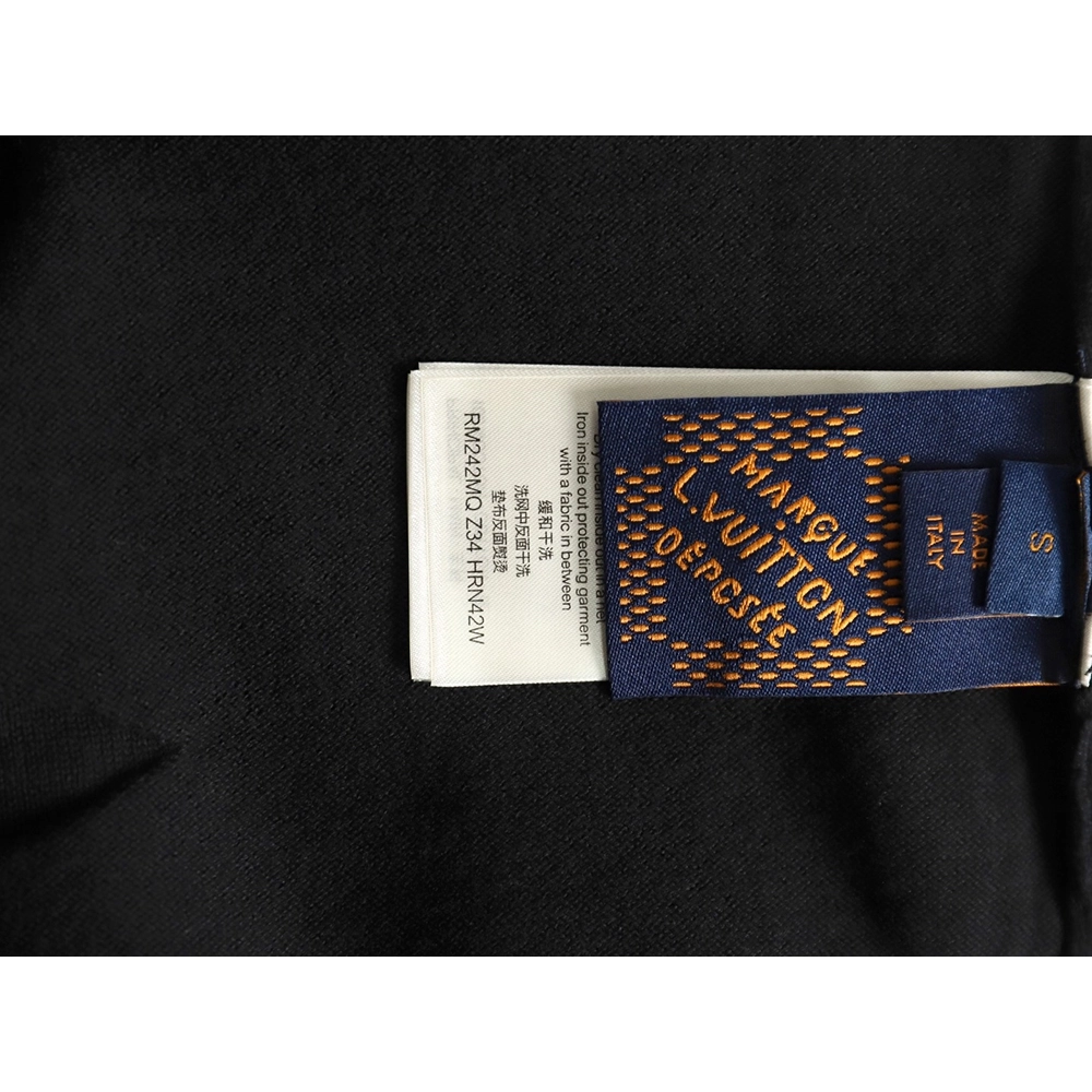 Louis Vuitton floral jacquard knit short-sleeved T-shirt,Louis Vuitton