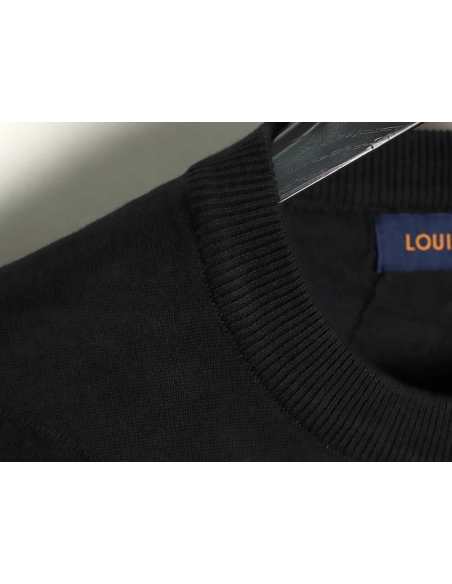 Louis Vuitton floral jacquard knit short-sleeved T-shirt,Louis Vuitton