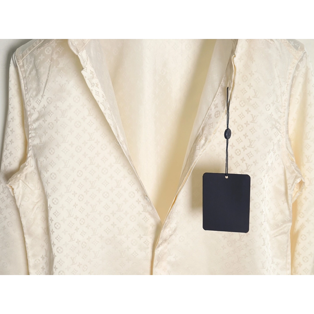 Louis Vuitton dark pattern all over print shirt,Louis Vuitton