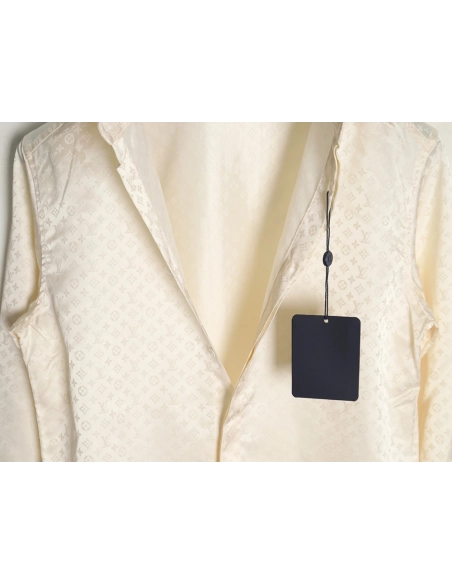 Louis Vuitton dark pattern all over print shirt,Louis Vuitton