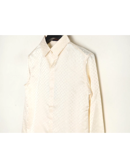 Louis Vuitton dark pattern all over print shirt,Louis Vuitton