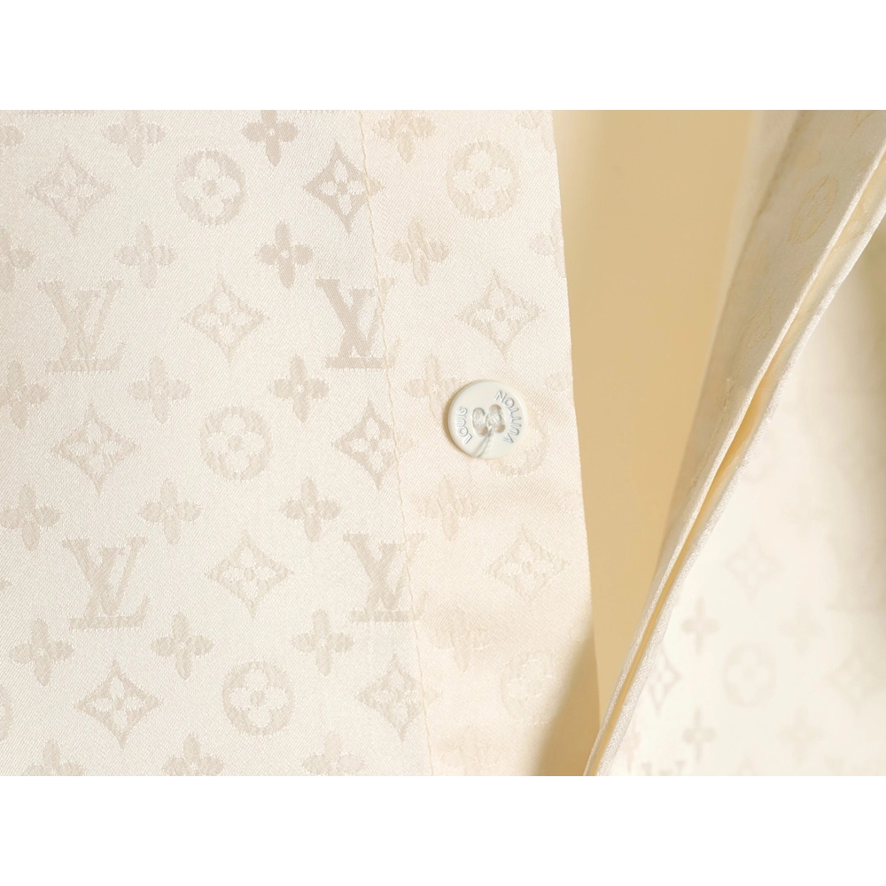 Louis Vuitton dark pattern all over print shirt,Louis Vuitton