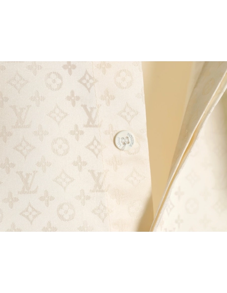 Louis Vuitton dark pattern all over print shirt,Louis Vuitton