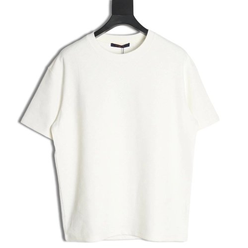 Louis Vuitton all over printed old flower dark pattern jacquard short-sleeved T-shirt,Dior