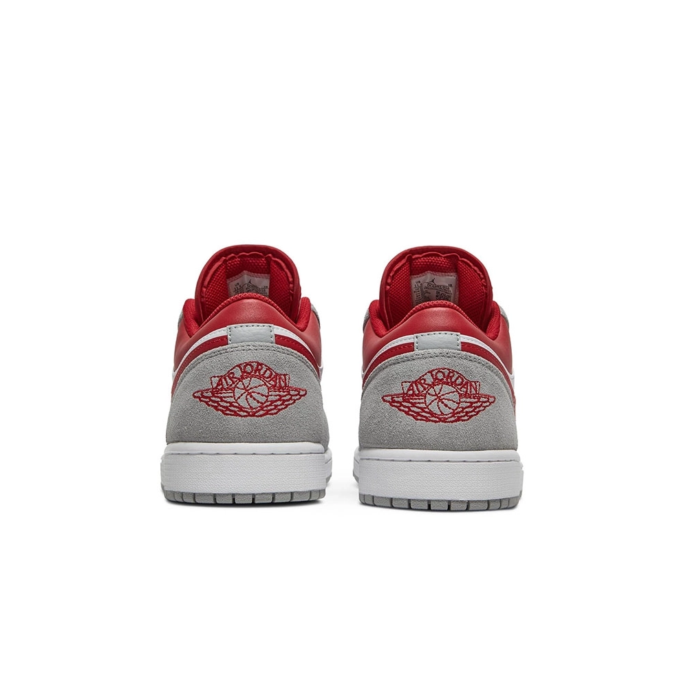 AIR JORDAN 1 LOW SE LIGHT SMOKE GREY GYM RED DC6991 016,AIR JORDAN 1 LOW,Air Jordan