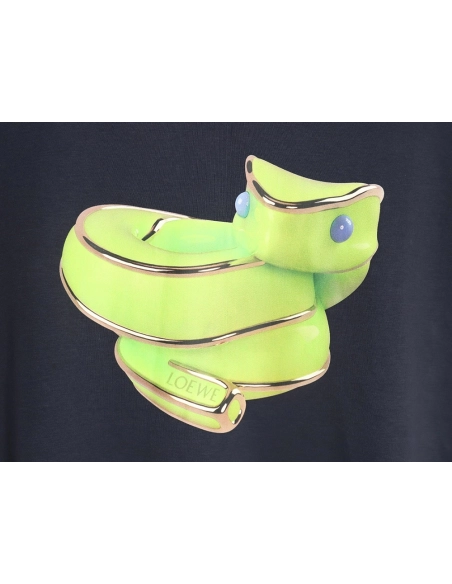 Loewe Limited Edition Snake Short Sleeve T-Shirt TSK1,Chrome Hearts