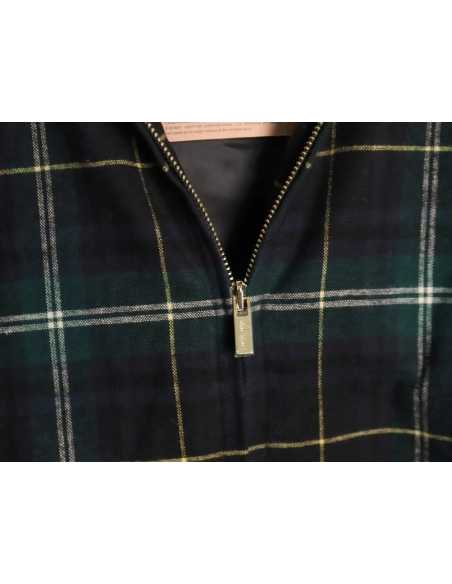 Miu miu green plaid hooded cotton coat,Miu Miu