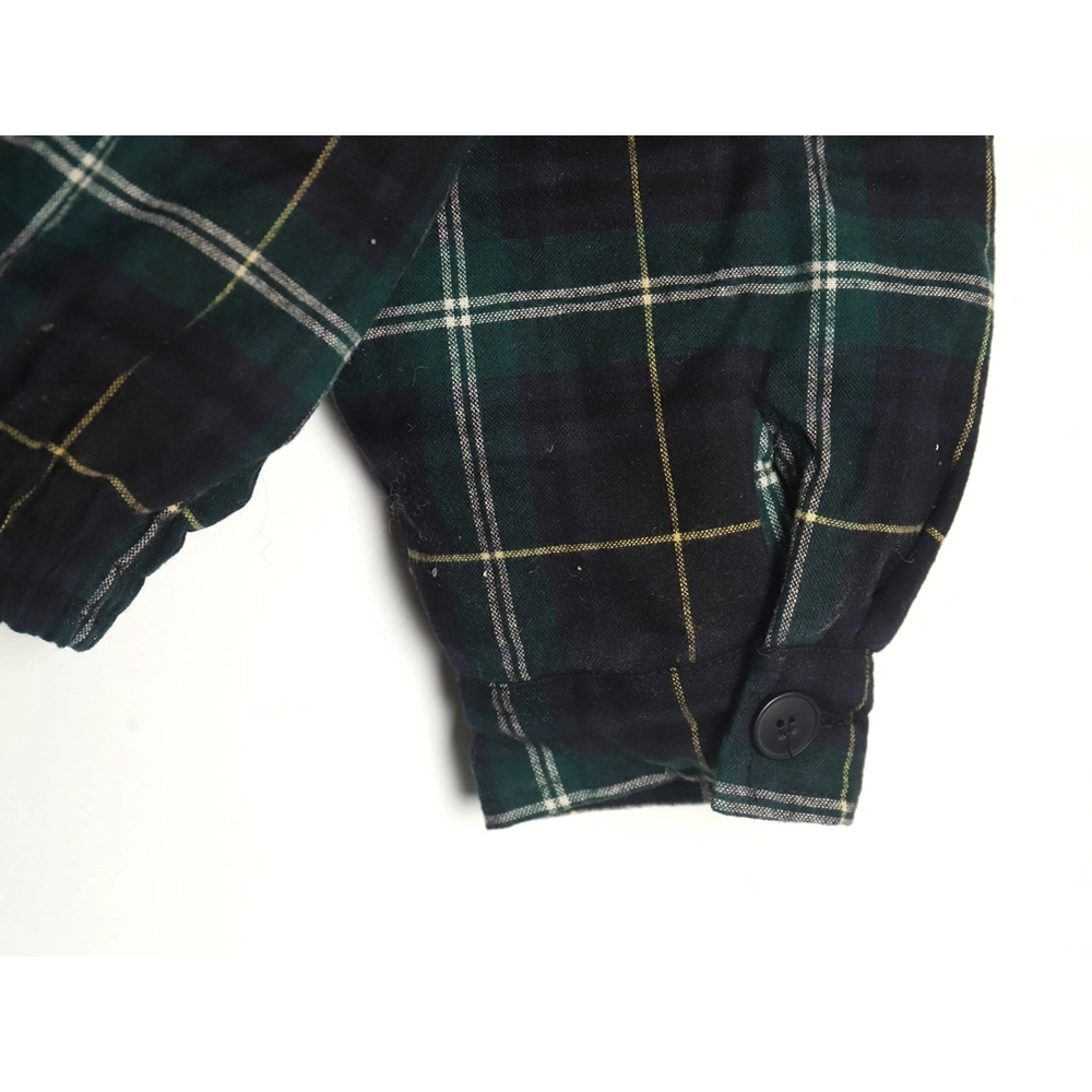 Miu miu green plaid hooded cotton coat,Miu Miu
