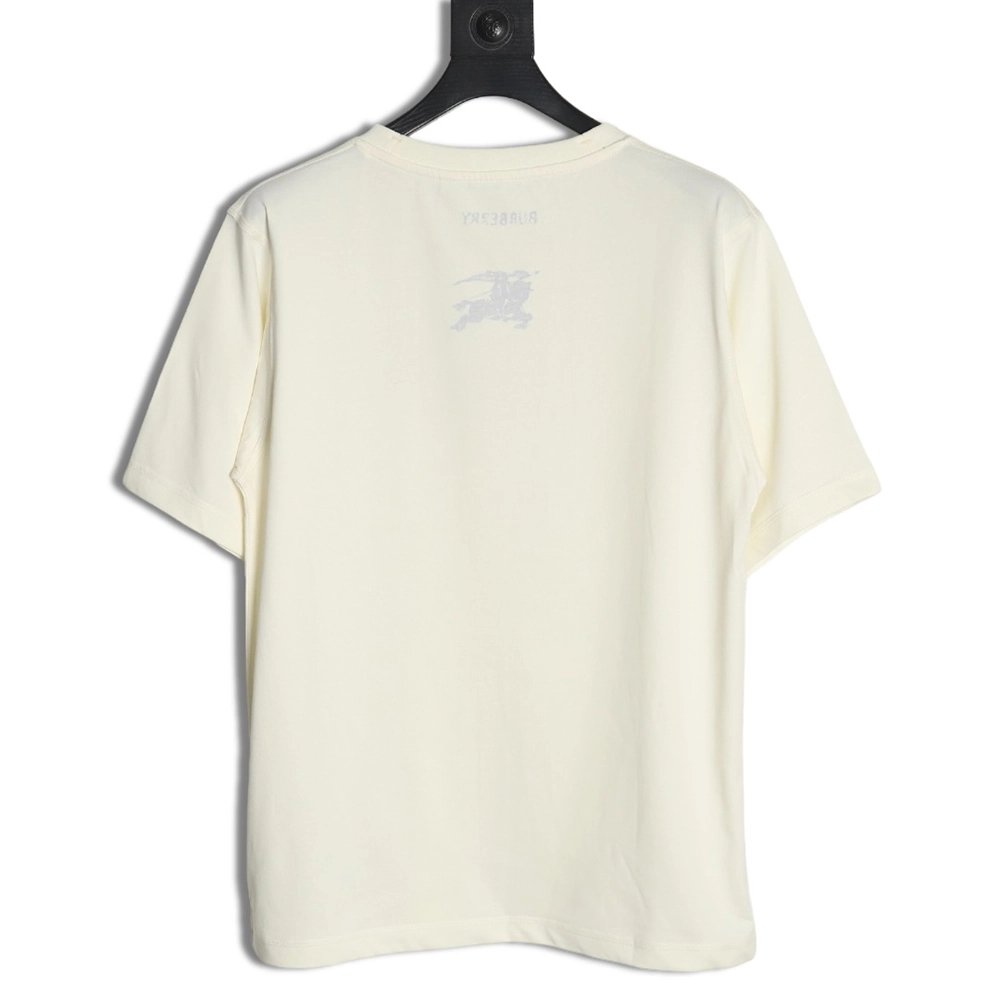 Burberry blue label war horse print round neck short sleeves,Burberry